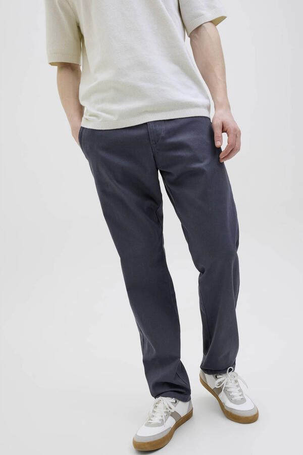 JJ REBEL JREBKENNI relaxed chino donkerblauw