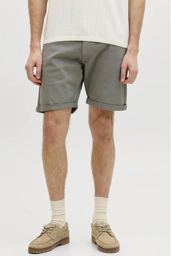 JJ REBEL JREBRICKY denim regular short groen