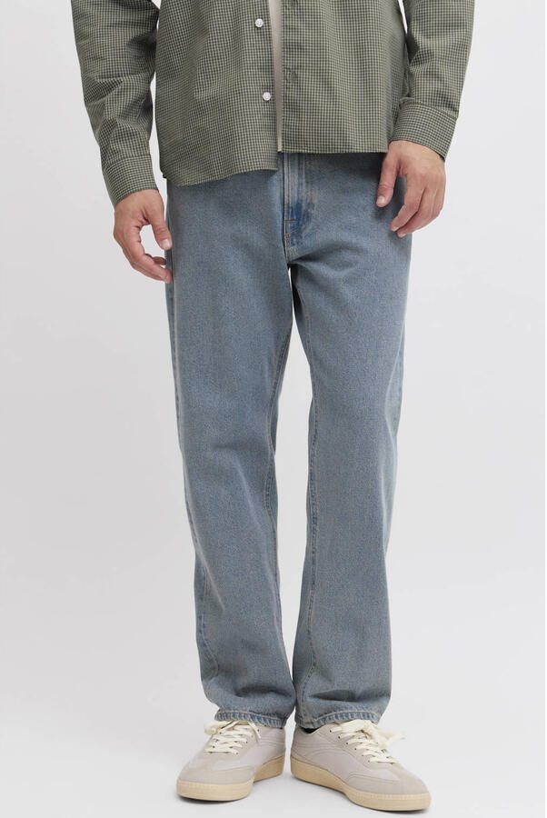 JJ REBEL JREBRYAN JJCRAFT relaxed fit jeans blue denim