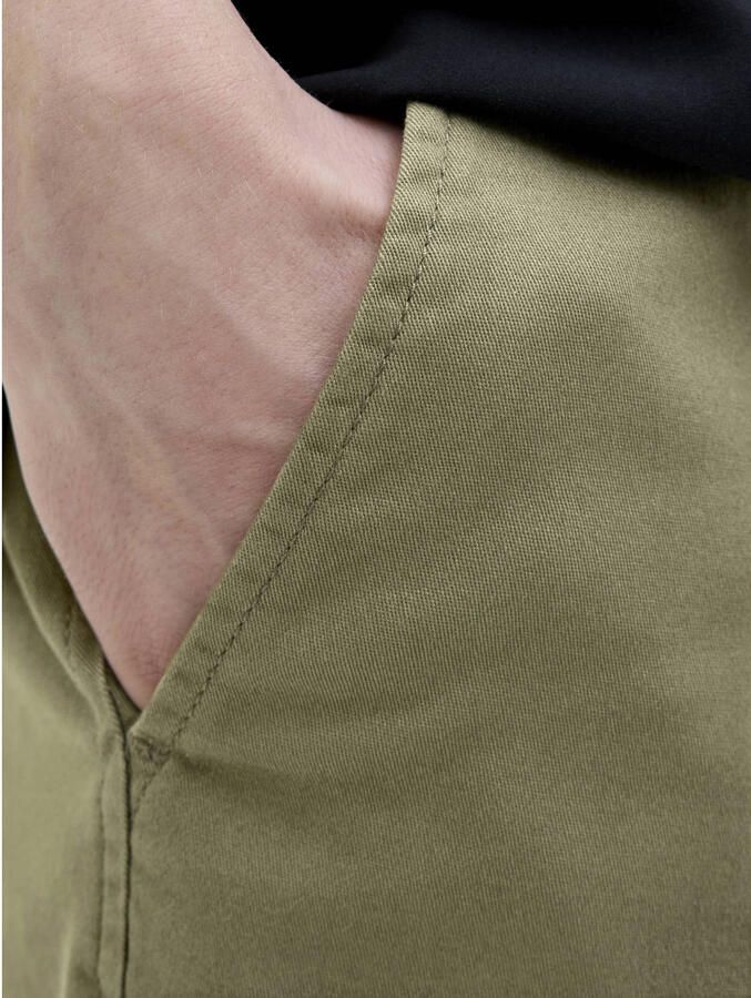 JJ REBEL JREBSHARP regular chino short olijfgroen - Foto 3