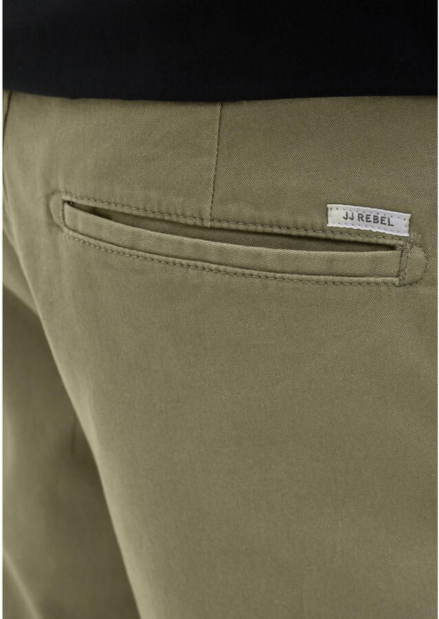JJ REBEL JREBSHARP regular chino short olijfgroen - Foto 4