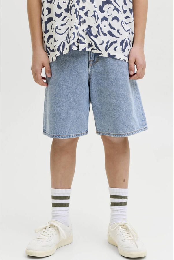 JJ REBEL JUNIOR baggy short light blue denim