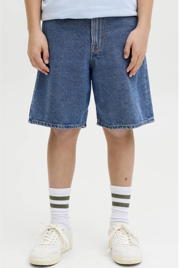 JJ REBEL JUNIOR baggy short medium blue denim