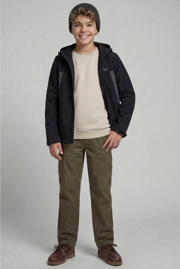 JJ REBEL JUNIOR softshell jas zwart - Foto 2
