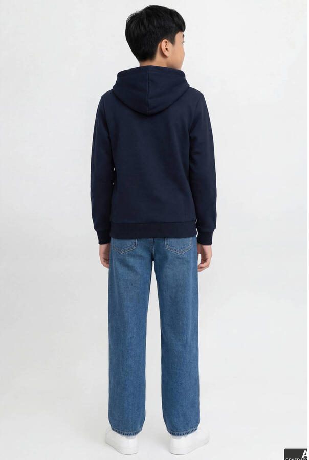 JJ REBEL JUNIOR hoodie donkerblauw - Foto 2