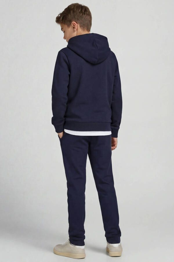 JJ REBEL JUNIOR hoodie donkerblauw - Foto 3