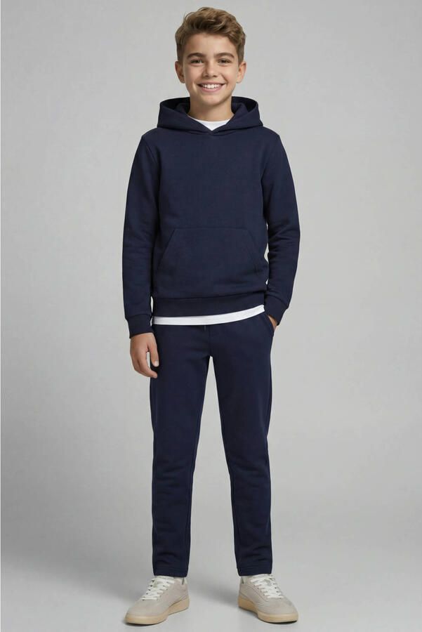 JJ REBEL JUNIOR hoodie donkerblauw - Foto 2