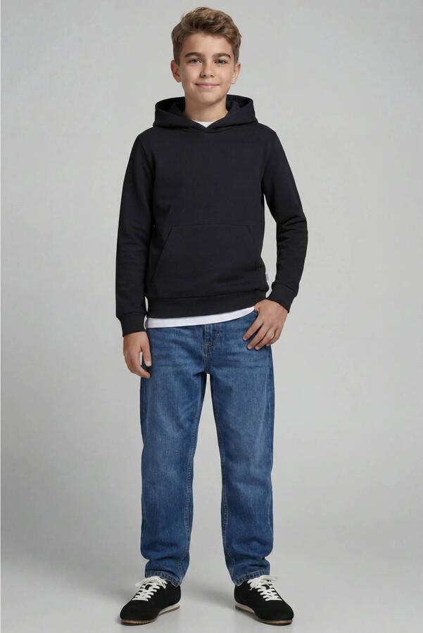 JJ REBEL JUNIOR hoodie zwart - Foto 2