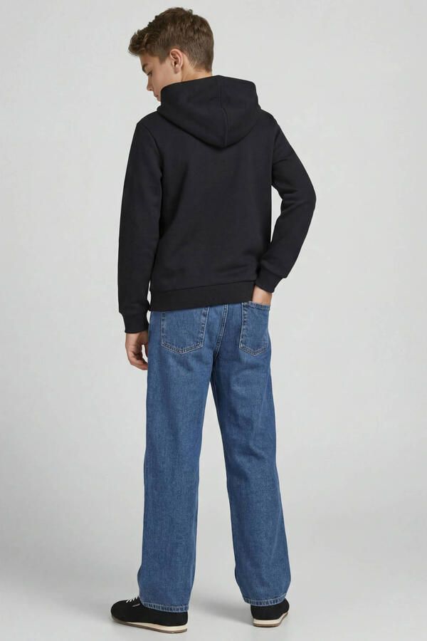 JJ REBEL JUNIOR hoodie zwart - Foto 3