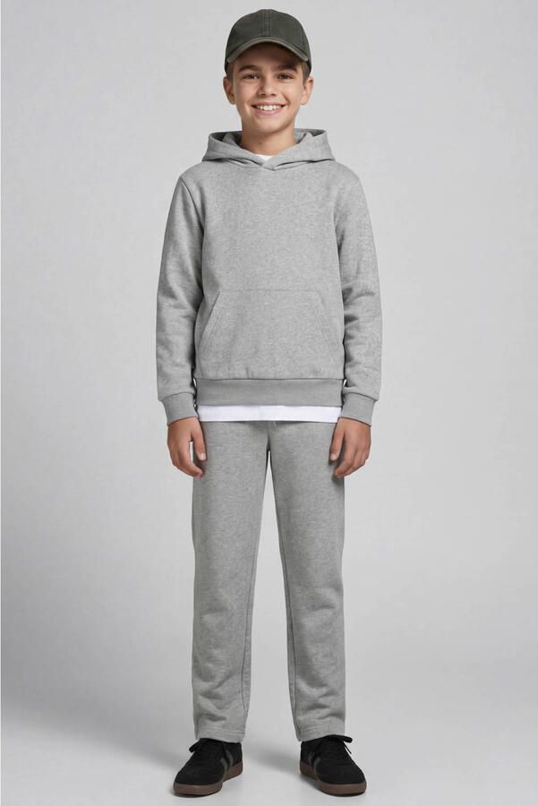 JJ REBEL JUNIOR joggingbroek grijs - Foto 2