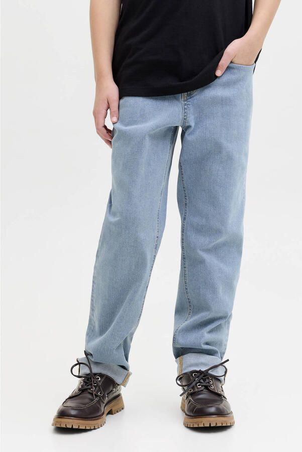 JJ REBEL JUNIOR JREBNOAH JJCRAFT low waist regular fit jeans light blue denim - Foto 3