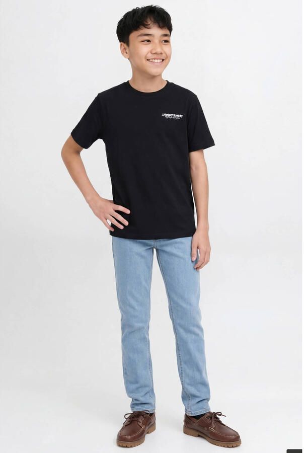 JJ REBEL JUNIOR JREBNOAH JJCRAFT low waist regular fit jeans light blue denim - Foto 2