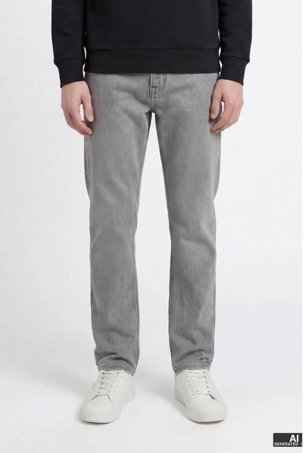 JJ REBEL JUNIOR JREBRYAN JJCRAFT loose fit jeans grey denim