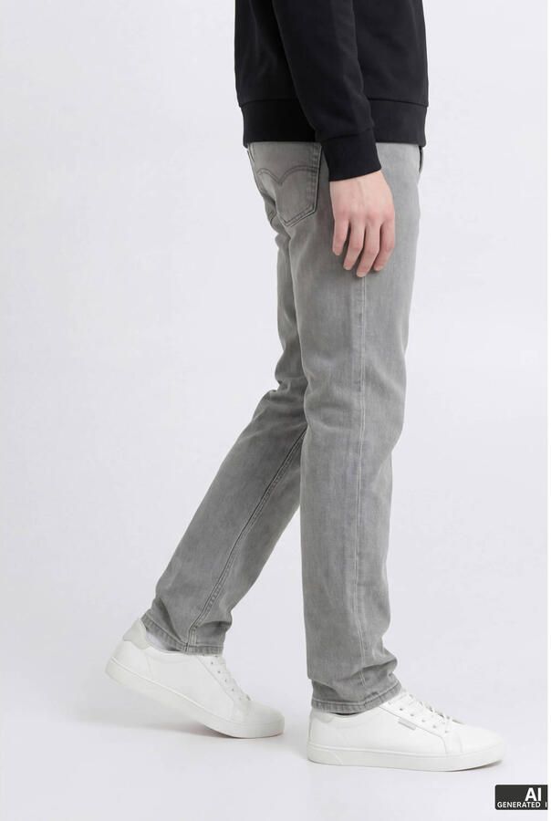 JJ REBEL JUNIOR JREBRYAN JJCRAFT loose fit jeans grey denim - Foto 2