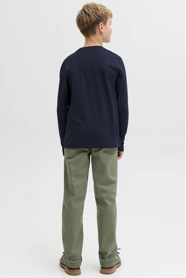 JJ REBEL JUNIOR longsleeve donkerblauw - Foto 3