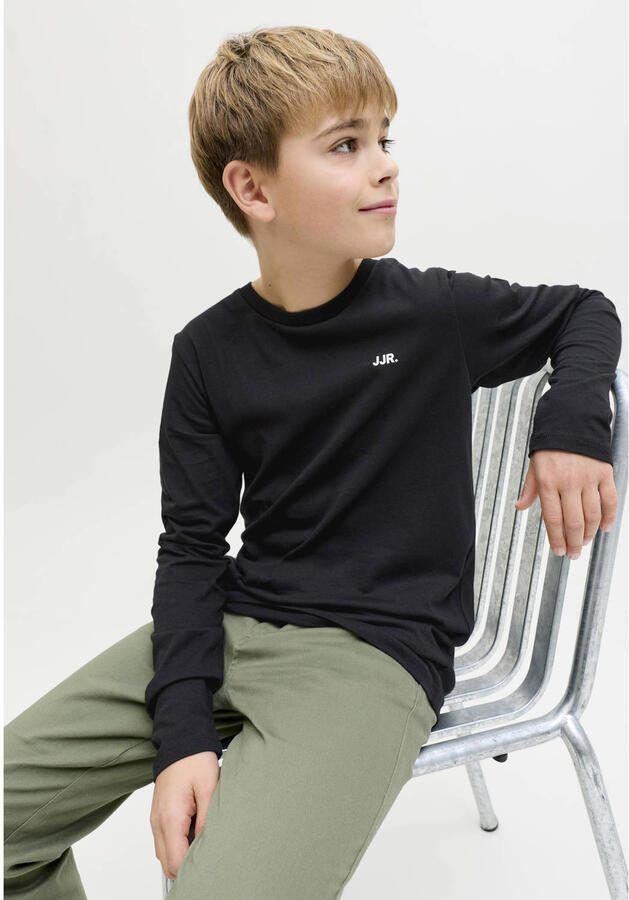 JJ REBEL JUNIOR longsleeve zwart - Foto 2