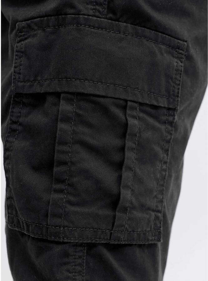 JJ REBEL JUNIOR relaxed cargo short zwart - Foto 2