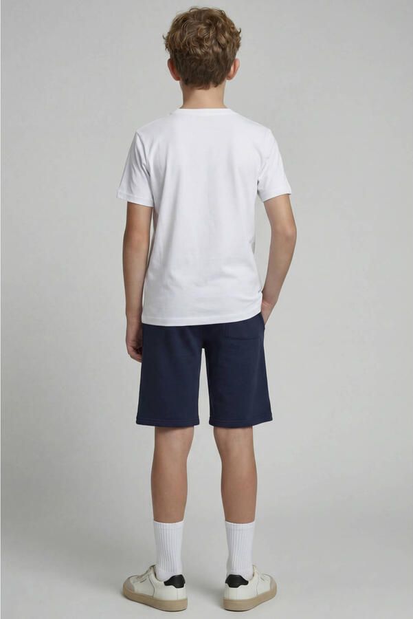 JJ REBEL JUNIOR slim sweatshort donkerblauw - Foto 3