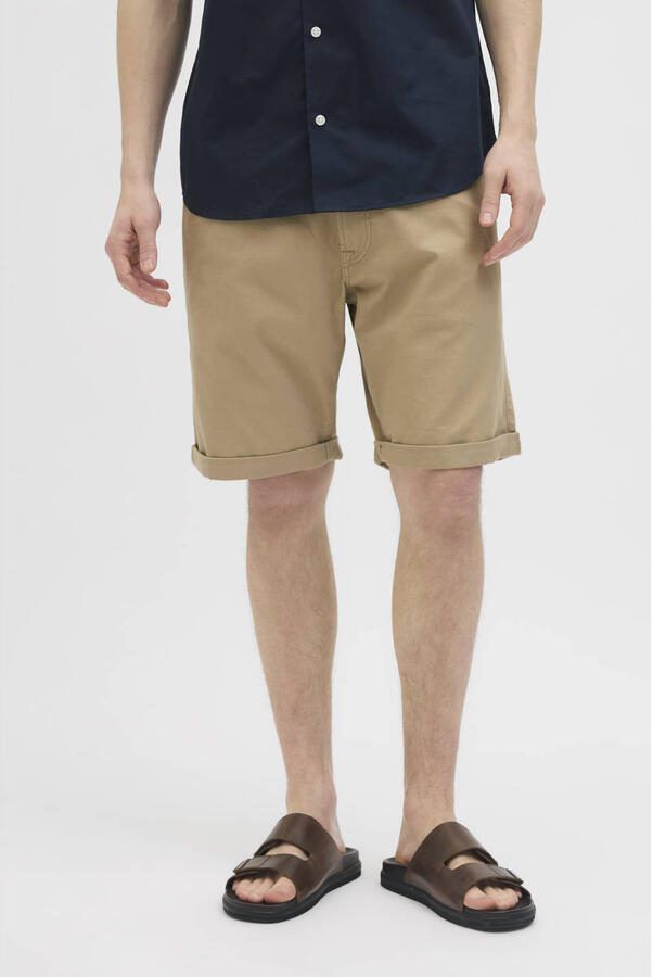 JJ REBEL JREBFIVERS regular chino short camel - Foto 4