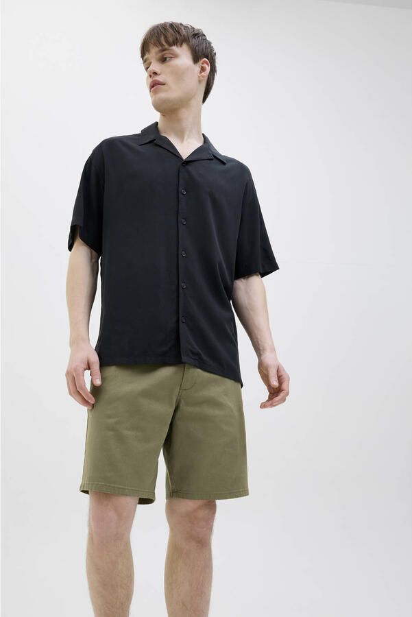 JJ REBEL regular chino short olijfgroen - Foto 2