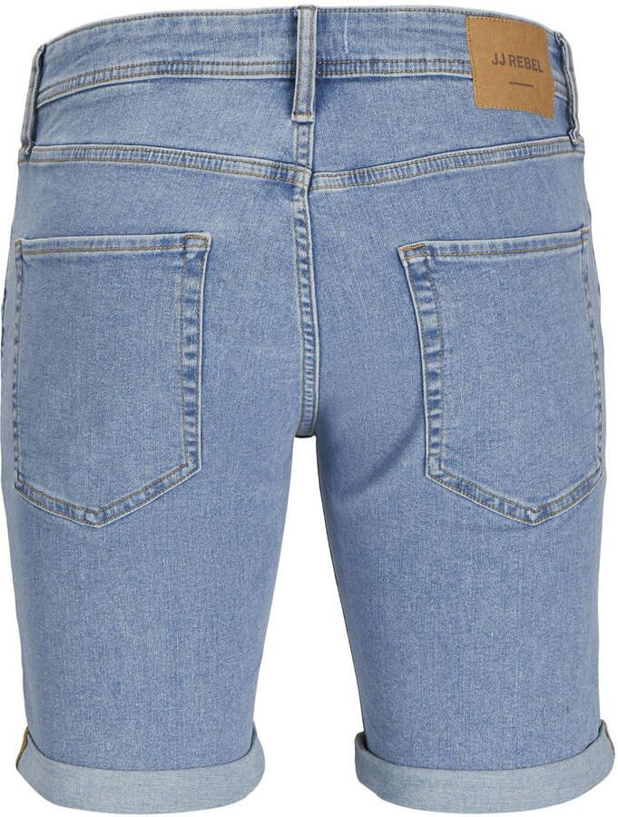 JJ REBEL regular denim short blauw - Foto 3