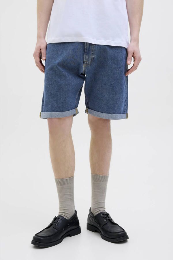 JJ REBEL regular denim short blauw - Foto 2