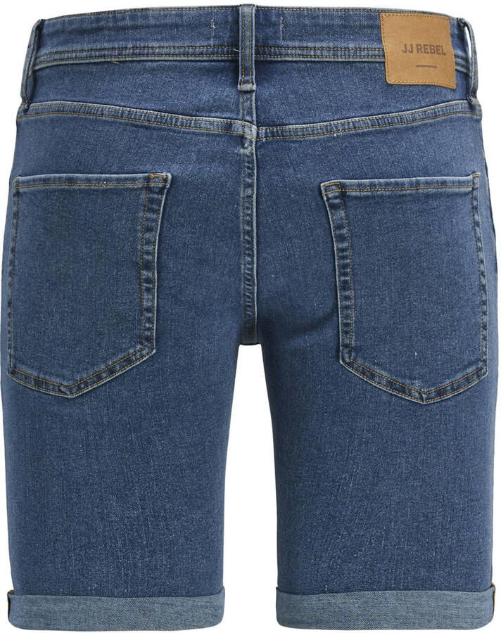 JJ REBEL regular denim short blauw