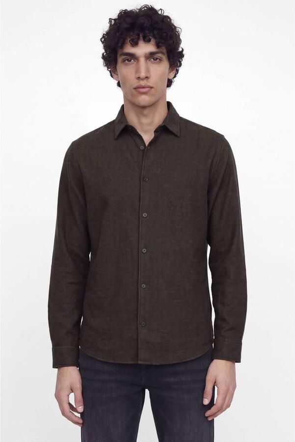 JJ REBEL regular fit casual gemêleerd overhemd delicioso - Foto 2