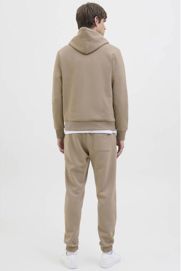 JJ REBEL Regular fit hoodie beige - Foto 2