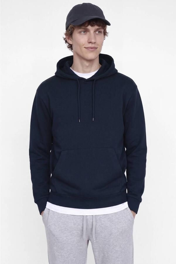 JJ REBEL regular fit hoodie donkerblauw