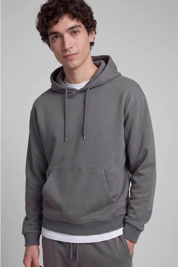 JJ REBEL regular fit hoodie grijs - Foto 2