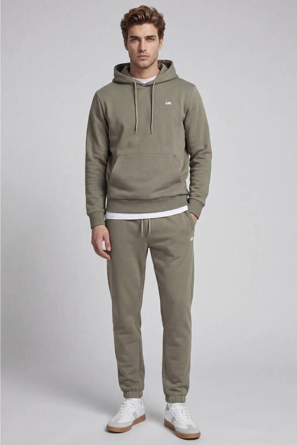 JJ REBEL regular fit hoodie groen - Foto 2