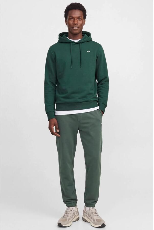 JJ REBEL regular fit hoodie groen - Foto 2
