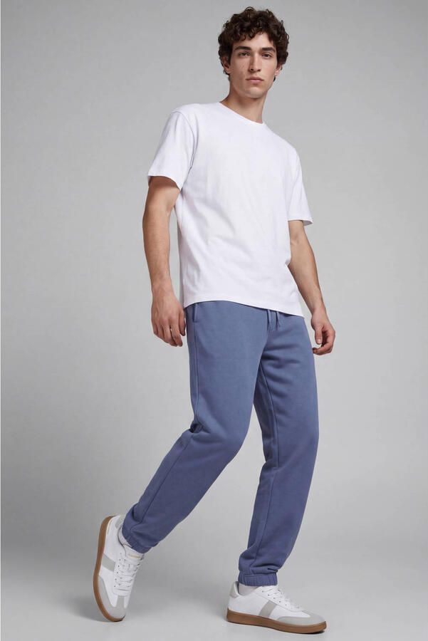 JJ REBEL regular fit joggingbroek blauw - Foto 2
