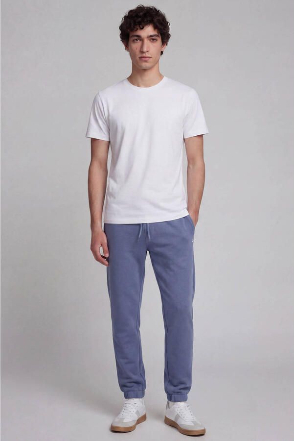 JJ REBEL regular fit joggingbroek blauw - Foto 3