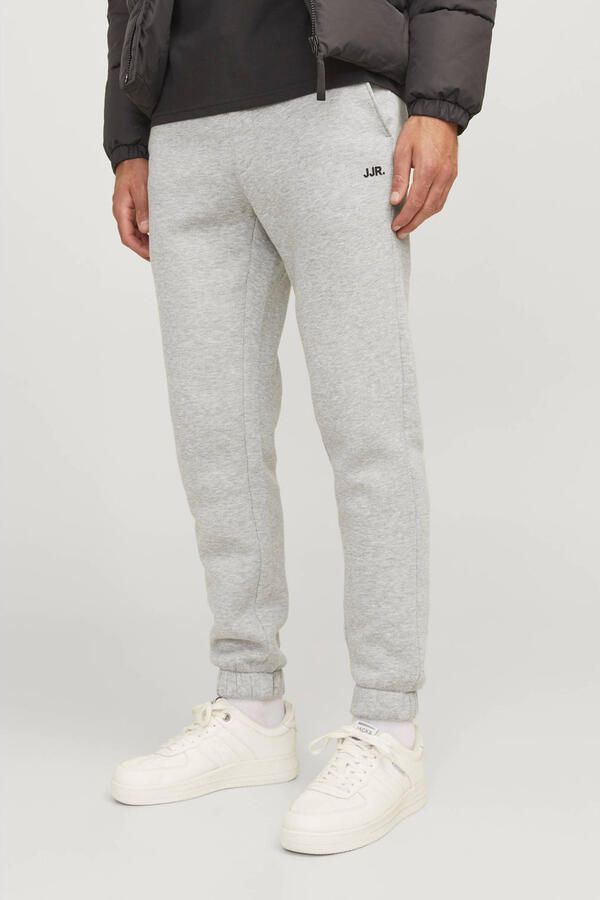 JJ REBEL regular fit joggingbroek JREBGORM grijs
