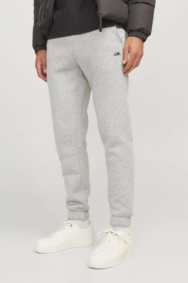 JJ REBEL regular fit joggingbroek JREBGORM grijs - Foto 2