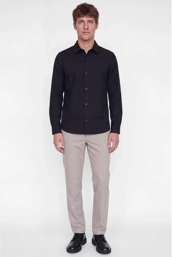 JJ REBEL regular fit overshirt zwart - Foto 2