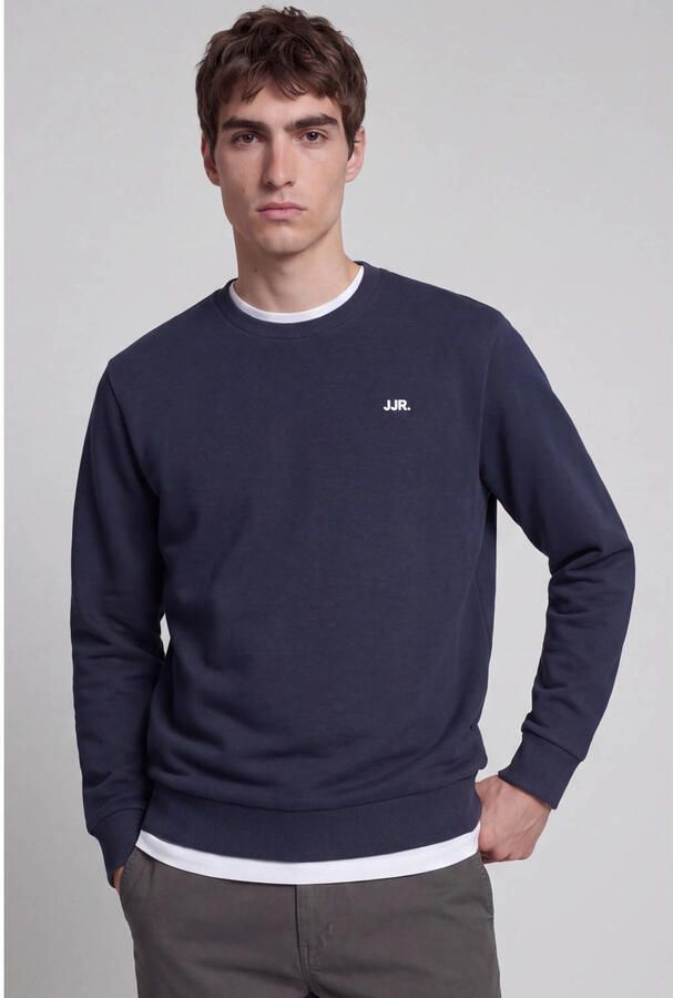 JJ REBEL regular fit sweater donkerblauw