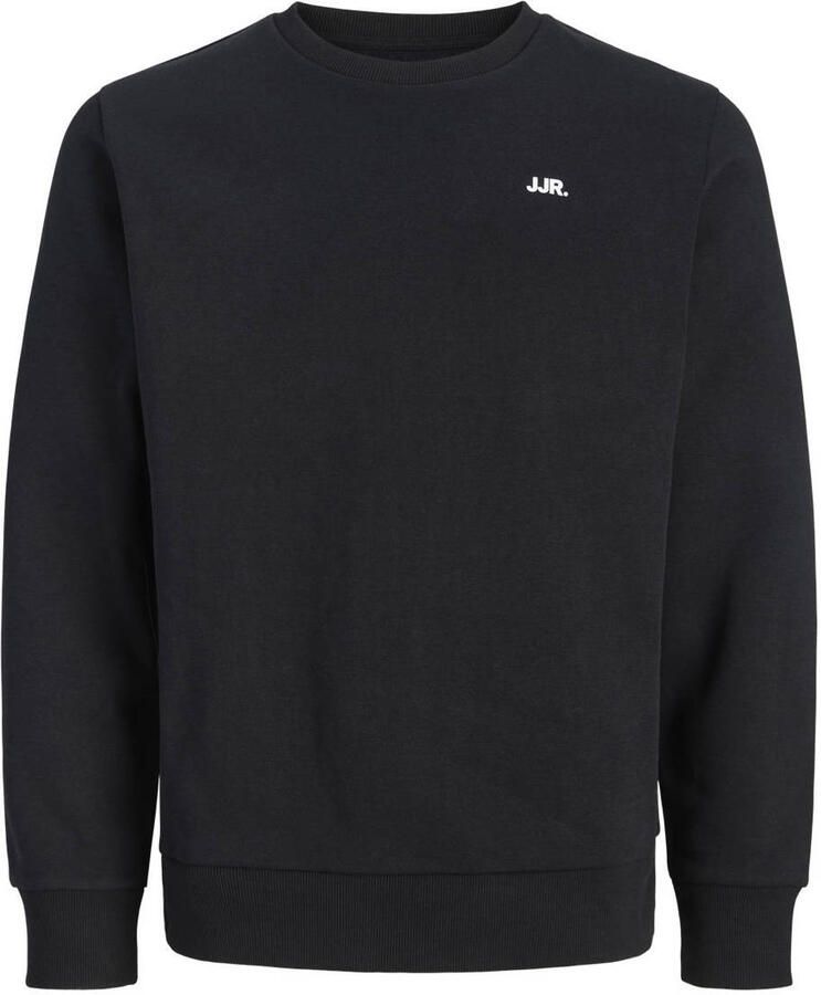 JJ REBEL regular fit sweater zwart