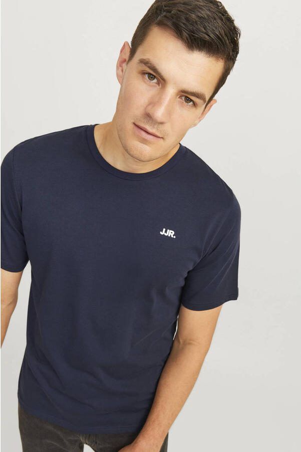 JJ REBEL regular T-shirt blauw - Foto 2