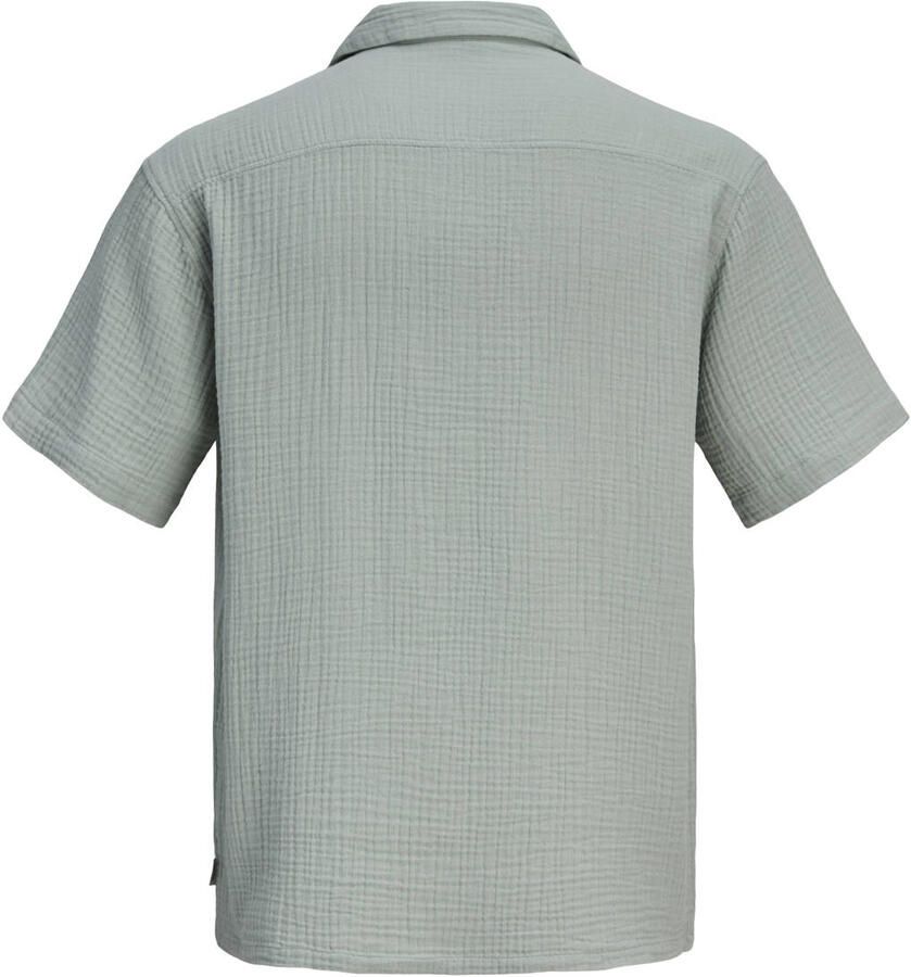 JJ REBEL relaxed casual overhemd groen - Foto 2