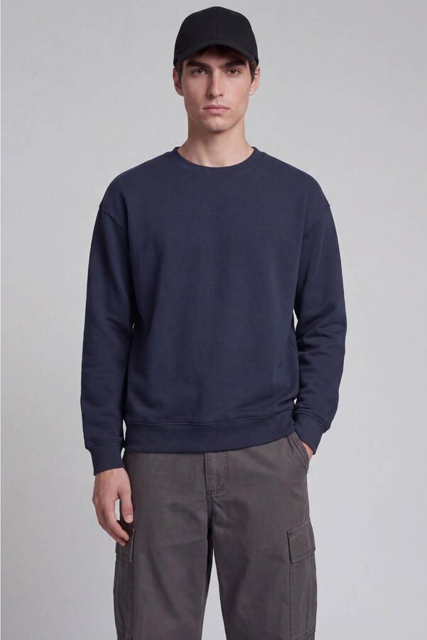 JJ REBEL relaxed fit sweater donkerblauw