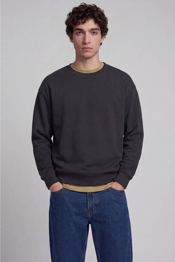 JJ REBEL relaxed fit sweater zwart
