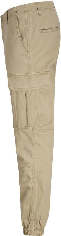 JJ REBEL slim fit cargo broek JREBMICHAEL beige - Foto 3