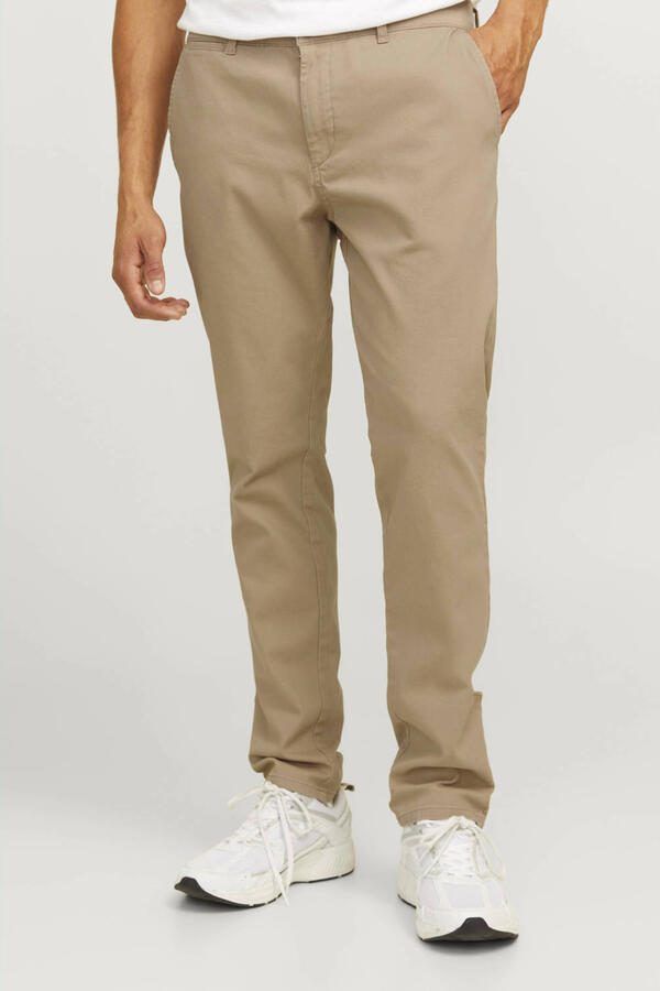 JJ REBEL slim fit chino JREBMICHAEL beige - Foto 2