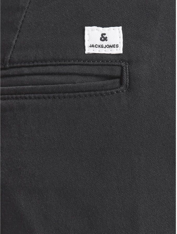 JJ REBEL slim fit chino JREBMICHAEL zwart