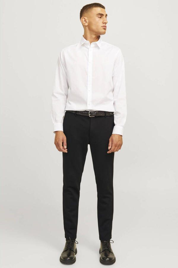JJ REBEL slim fit chino JREBMICHAEL zwart - Foto 2