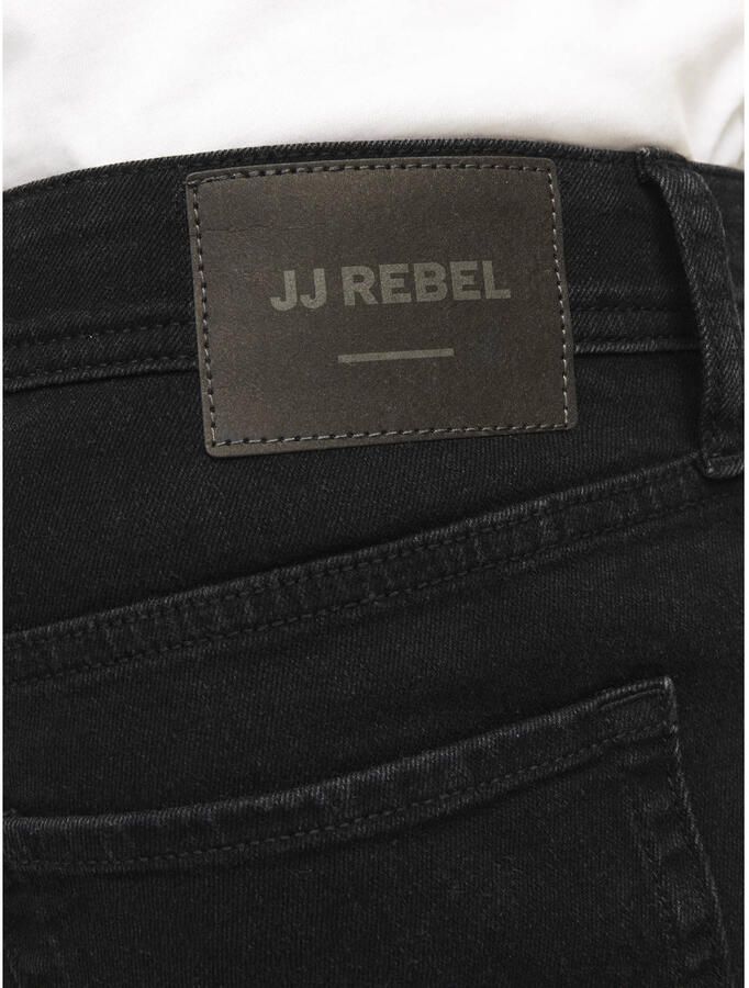 JJ REBEL slim fit jeans JREBLUKE black denim - Foto 3