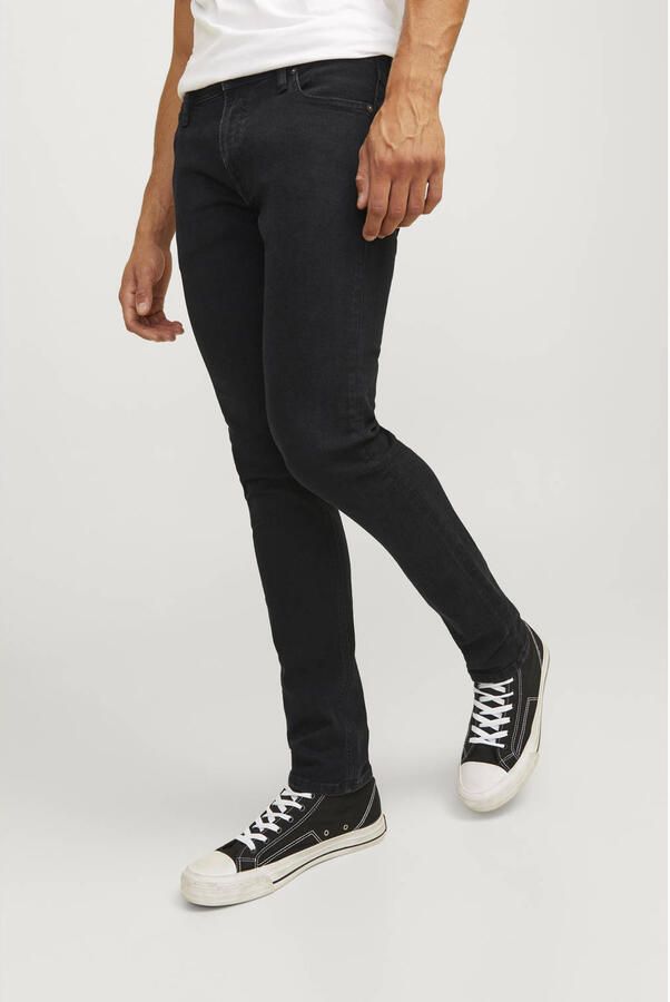 JJ REBEL slim fit jeans JREBLUKE black denim